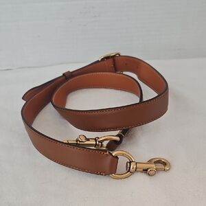 EUC Coach Tan Leather Strap